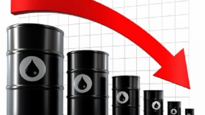 Цената на петрола се срина с 10% за два дни