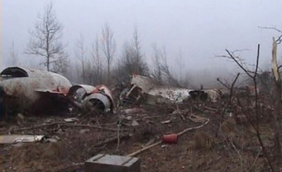 На самолета на Качински е имало взрив
