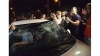 Трима задържани след като протестиращи счупиха колата на жена с две деца 