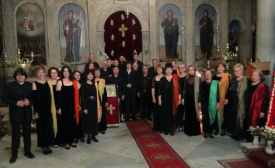 Великденския концерт на хор "Родна песен" в храм „Св. Богородица"