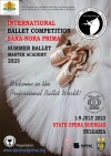 Държавна опера – Бургас ще бъде домакин на Първия международен балетен конкурс „Сара-Нора Прима“ от 4 до 9 юли