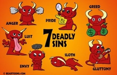 Защо са смъртни седемте смъртни гряха?