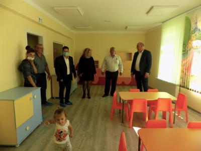 Кметът Иван Алексиев официално откри новата Детска ясла в гр. Ахелой