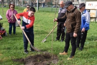 Община Поморие отбеляза „Седмицата на гората” със засаждане на 108 нови дръвчета