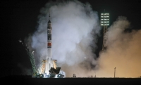 Пилотираният "Союз МС 12" излетя към МКС