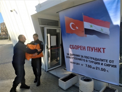 Материална помощ от Бургас пътува към Турция