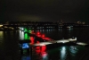 Бургаският мост светна в цветовете на националния трибагреник 