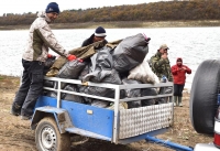 Бургаските любители риболовци почистиха язовир “Порой”