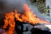 Откриха труп на мъж в изгорена кола във Варна