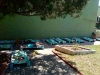 Детска градина в Бургас извади креватчетата на децата в двора