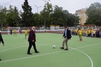 Кметът Николов и министър Кралев – спортувайте в училище!