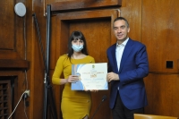Община Бургас връчи наградите „Студент на годината“ за 2021 г.