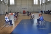Хора в неравностойно положение играят баскетбол на колички в Бургас