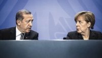 Ердоган каза на турците в Германия, че партията на Меркел е враг
