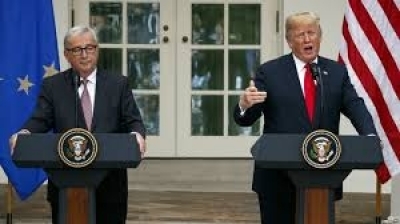 Тръмп и Юнкер се споразумяха за преодоляване на търговския конфликт 