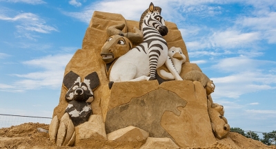 Фестивалът на пясъчните скулптури отворен до неделя