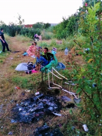 Общината изгони от Бургас пореден ромски катун