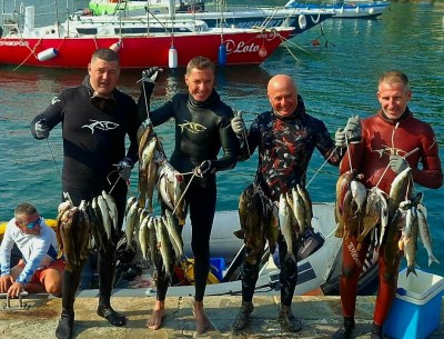 Състезателите от бургаския клуб по подводен риболов „Черноморец“ отново имат поводи за гордост